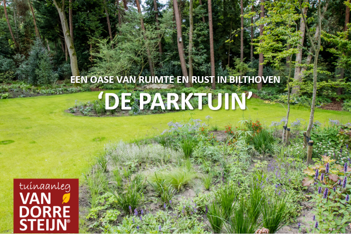 Tuin met gazon Bilthoven tuinaanleg van Dorresteijn